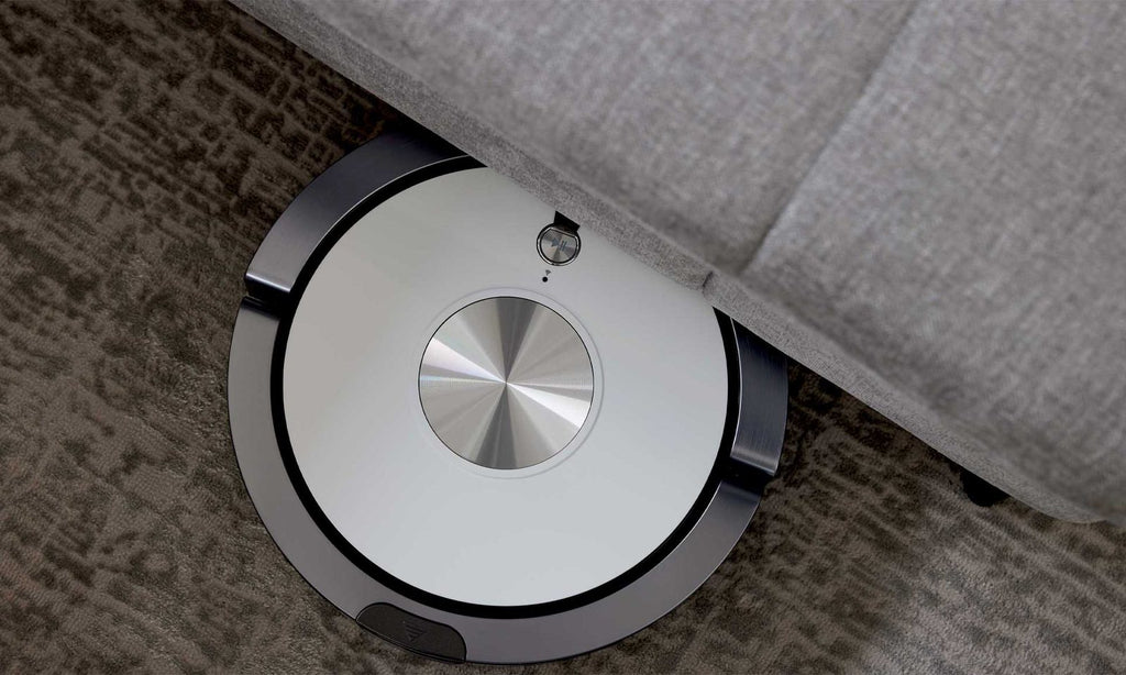 Interliving Serie 4451 – XXL Polsterhocker Stoff Grau