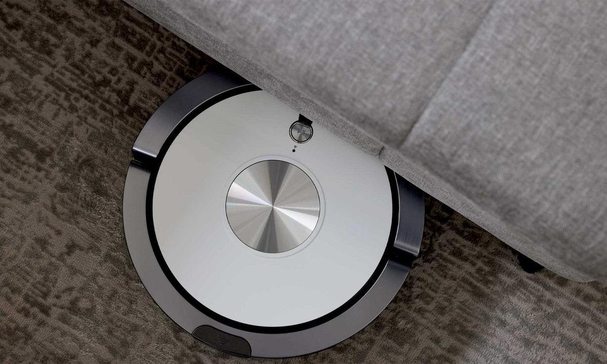 Interliving Serie 4451 – XXL Polsterhocker Stoff Grau