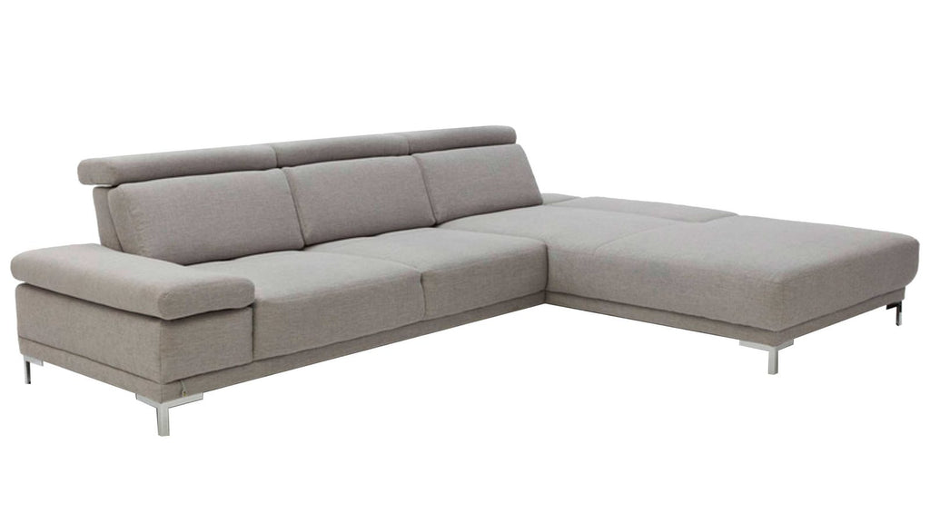 Interliving Serie 4251 – Ecksofa Platingrau