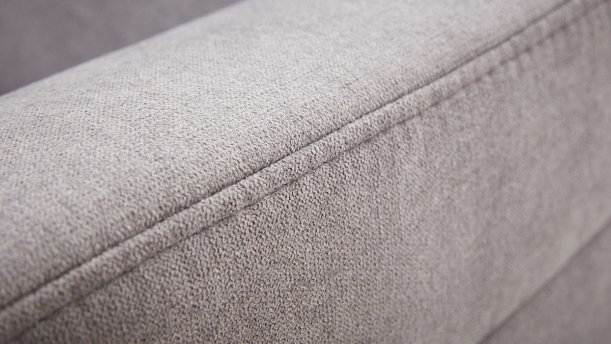 Interliving Serie 4305 – Wohnlandschaft Chenille Silbergrau