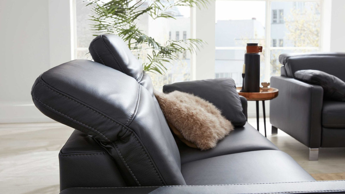 Interliving Serie 4054 – Einzelsofa 2,5-Sitzer Leder Anthrazit