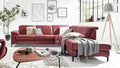 Interliving Serie 4054 – Ecksofa Leder Rot