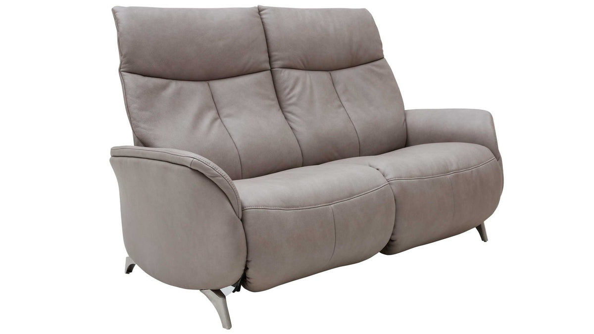 Interliving Serie 4211 – Einzelsofa 3-Sitzer Leder Grau