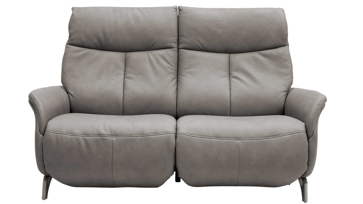 Interliving Serie 4211 – Einzelsofa 2-Sitzer Leder Grau
