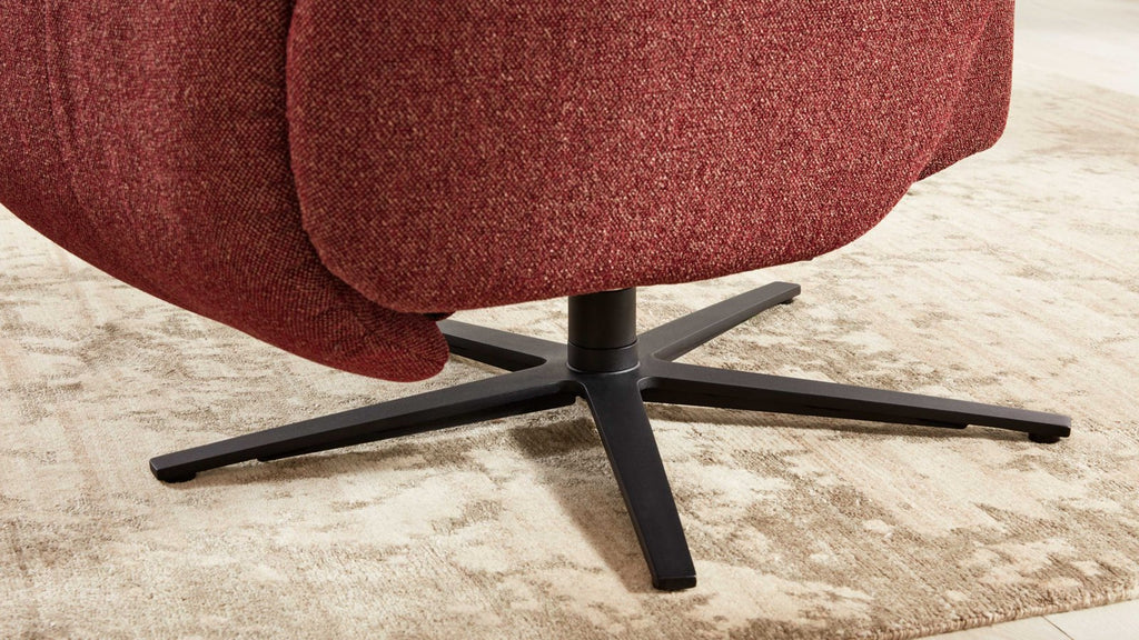 Relaxsessel Stoff Rot