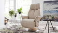 Relaxsessel Leder Beige
