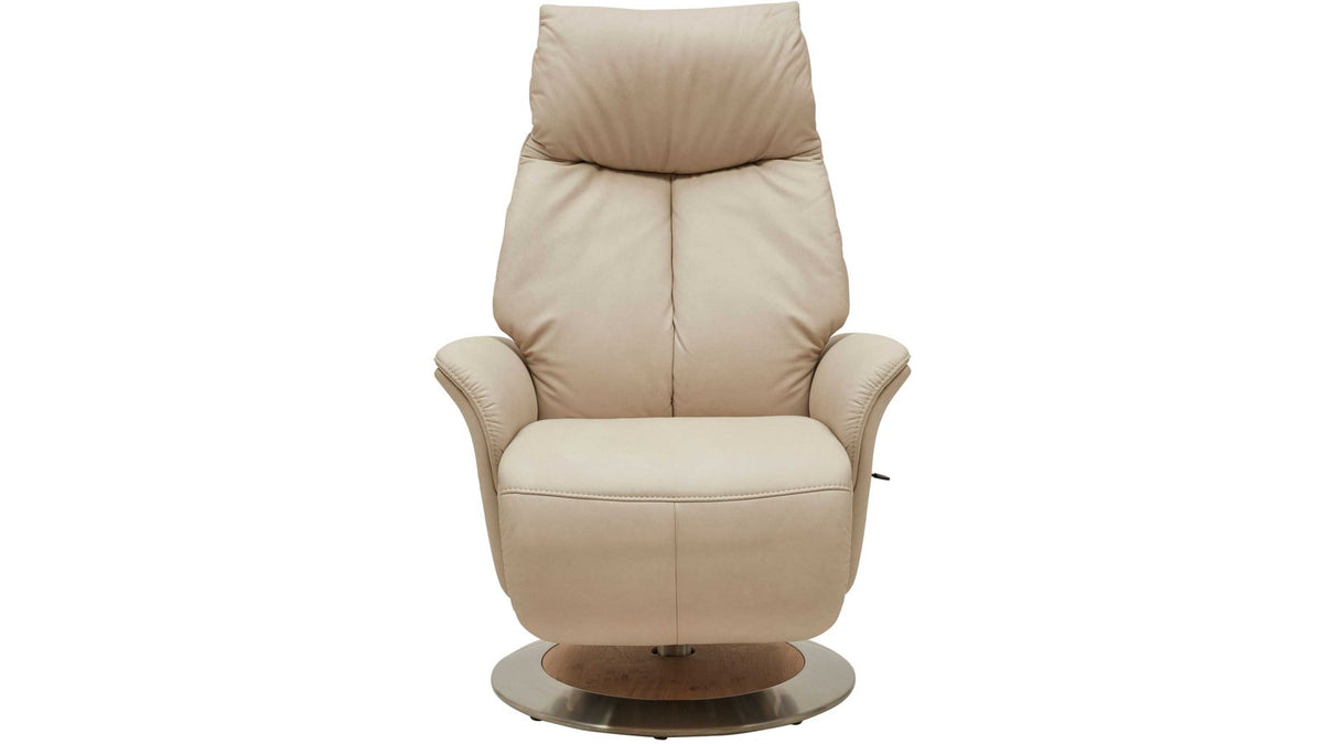 Relaxsessel Leder Beige