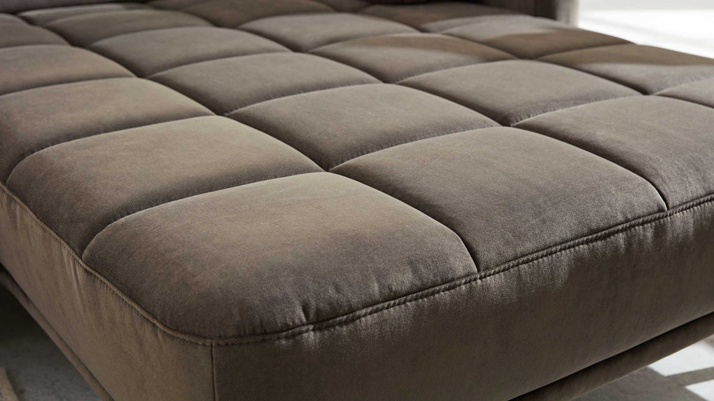 Interliving Serie 4303 – Ecksofa Samt Olivgrün