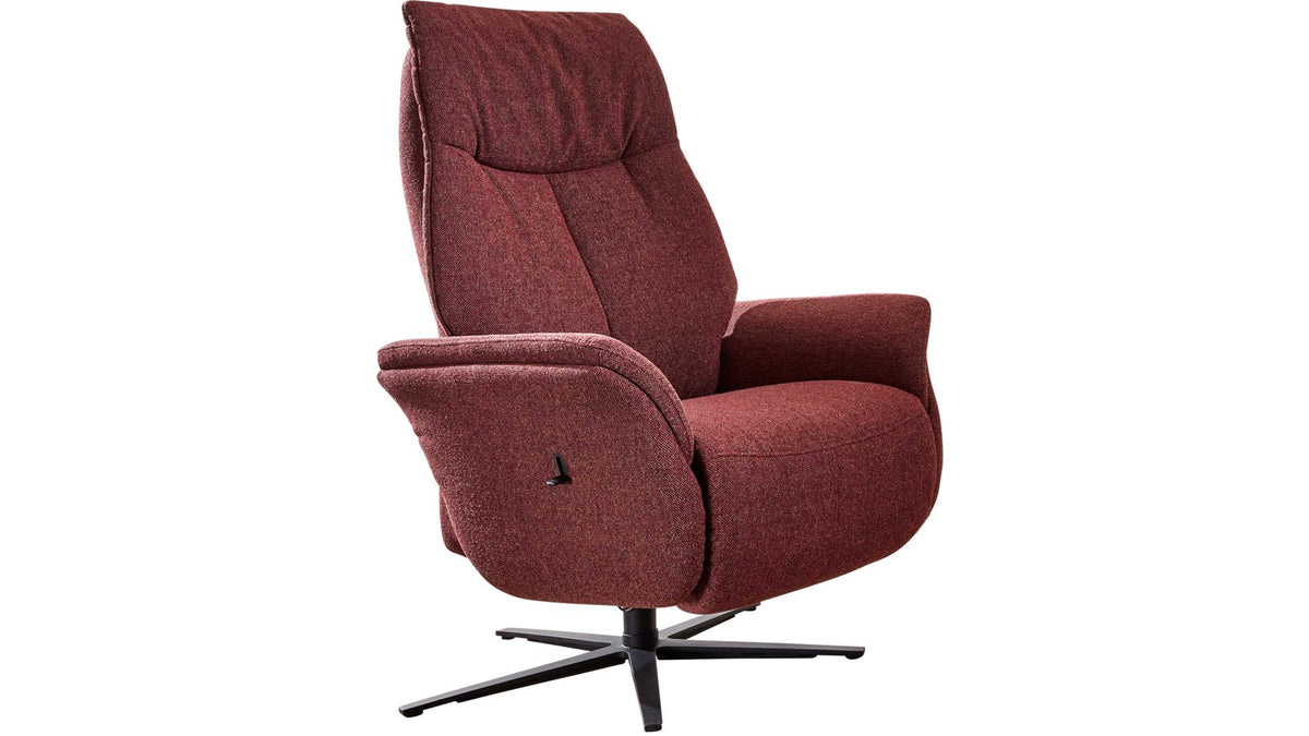 Relaxsessel Stoff Rot