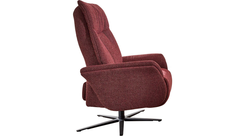 Relaxsessel Stoff Rot