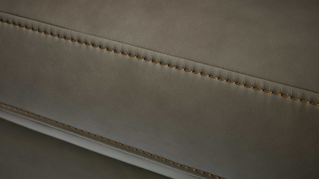 Interliving Serie 4054 – Ecksofa Leder Dunkelgrau