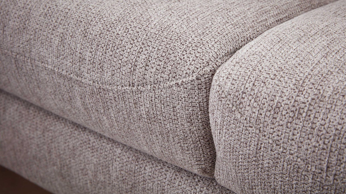 Interliving Serie 4400 – Ecksofa Stoff Hellgrau
