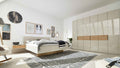 Schlafzimmer in Champagner und Eiche Bianco