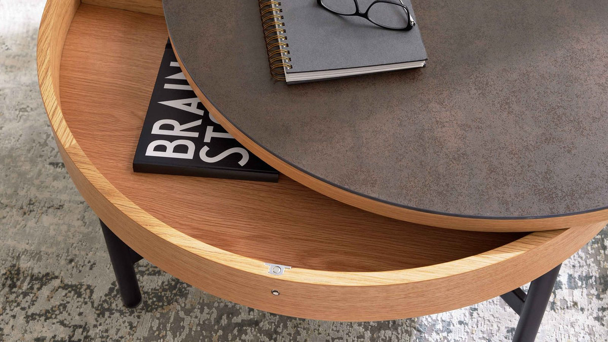 Beistelltisch Serie 6216 Stauraum