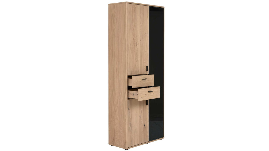 Interliving Wohnwand Serie 2024 mit TV-Board, Vitrine und Wandregal