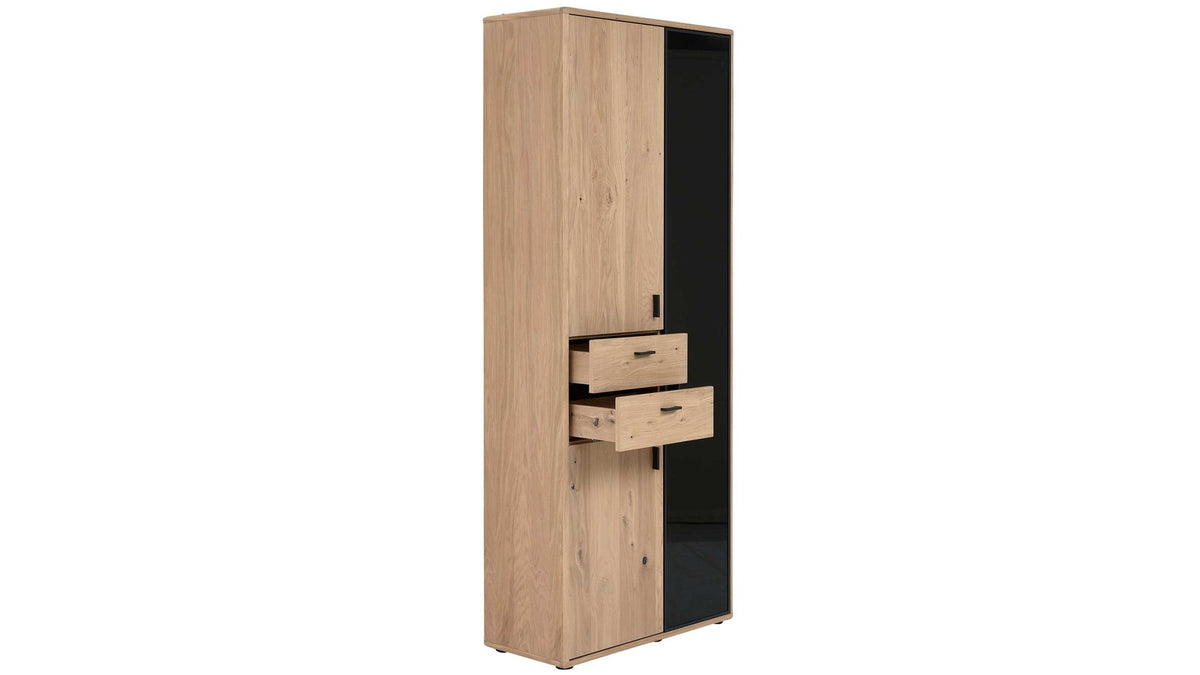 Interliving Wohnwand Serie 2024 mit TV-Board, Vitrine und Wandregal