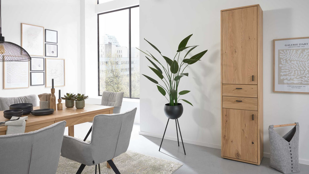 Interliving Stauraumschrank Eichefurnier