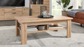 Interliving Couchtisch Alteiche mit Ablagefach