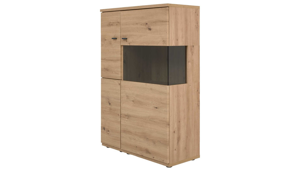 Interliving Wohnwand Serie 2110 mit TV-Lowboard und Hängeschränken