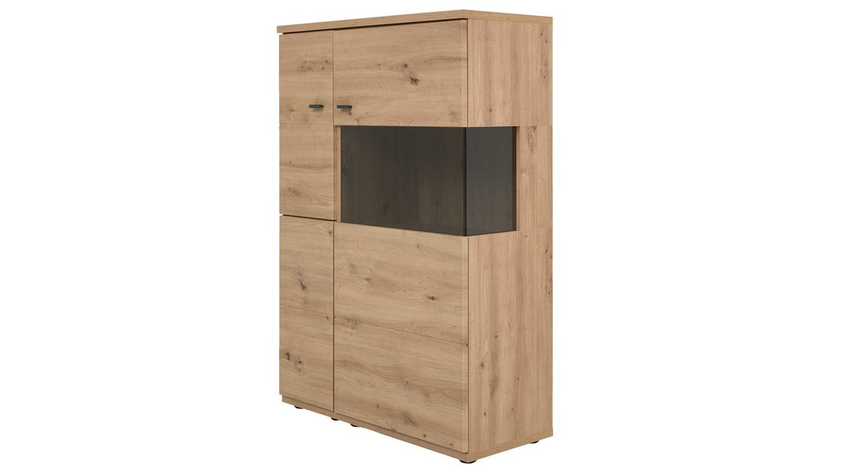 Interliving Wohnwand Serie 2110 mit TV-Lowboard und Hängeschränken