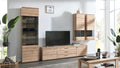 Interliving Wohnwand Naturbuche Dekor