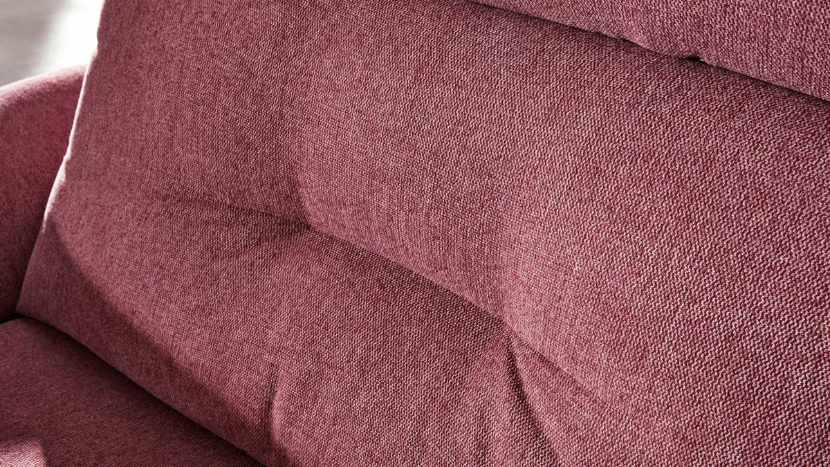 Interliving Serie 4400 – Ecksofa Stoff Rosa