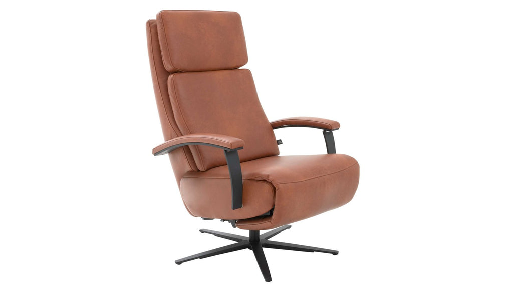 Relaxsessel Leder Kurkuma