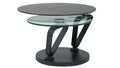 Couchtisch mit schwenkbaren Platten