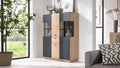 Interliving Highboard Serie 2025 Wildeiche