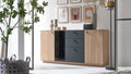 Interliving Sideboard Wildeiche mit Klappe