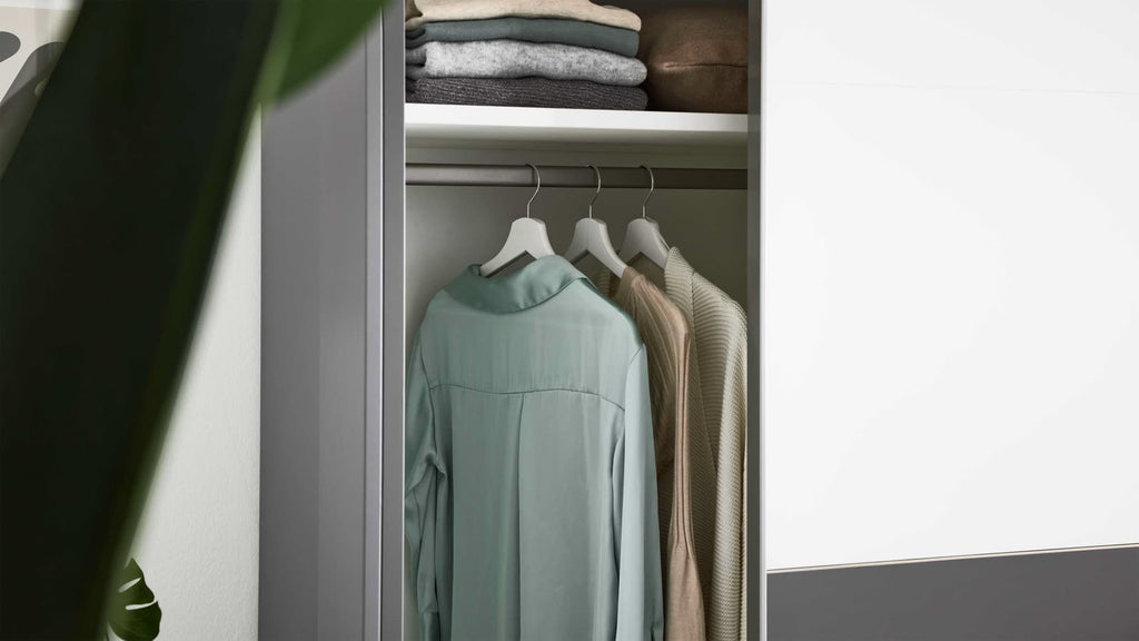 Schwebetürenschrank Serie 1207 Wohnbeispiel
