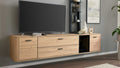 Interliving hängendes TV-Board Wildeiche