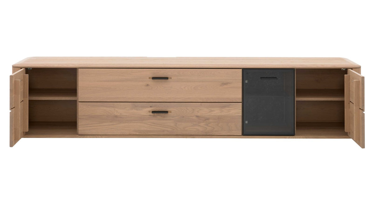 Interliving Hänge-Lowboard Serie 2029 in Wildeiche und Steinfurnier