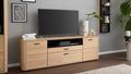 Interliving TV-Lowboard Wildeiche Steinfurnier