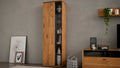 Interliving hohe Vitrine Asteiche