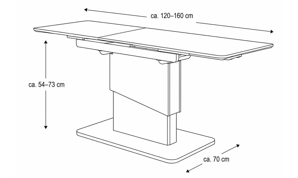 Couchtisch Serie 6223 Auszug