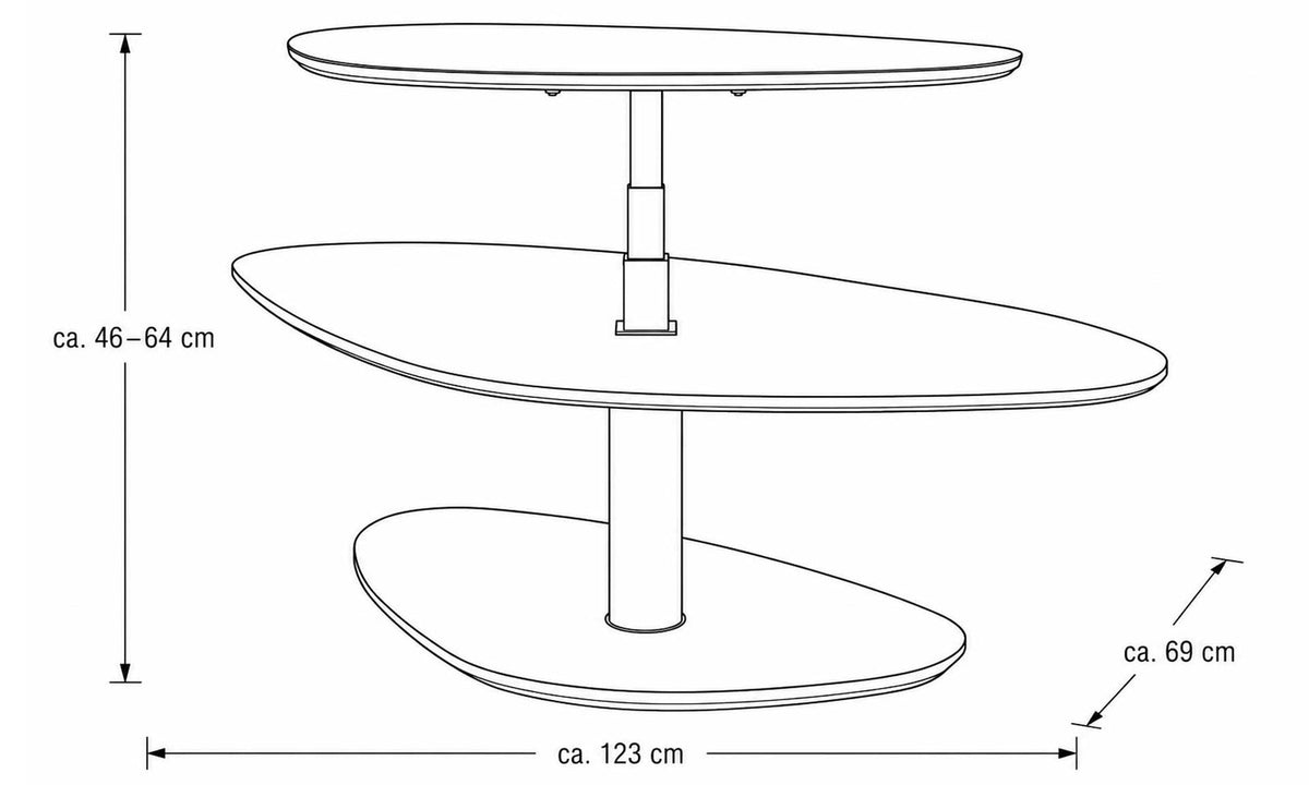 Couchtisch Serie 6225 Wohnsituation