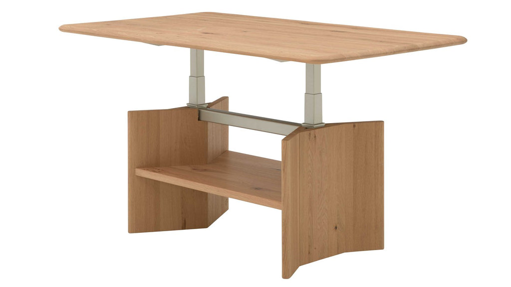 Interliving höhenverstellbarer Couchtisch Serie 2028 in Wildeiche