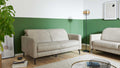 Interliving Serie 4065 – Einzelsofa 2,5-Sitzer Leder Hellgrau
