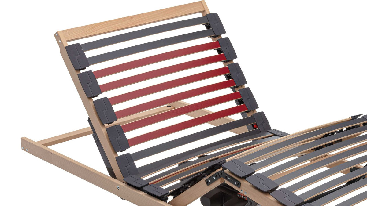 Interliving Lattenrost Medikontur Serie 1952 – zweifach motorisch mit Funk-Fernbedienung