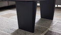 Couchtisch mit schwarzer Marmoroptik