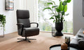 Relaxsessel Stoff Dunkelgrau
