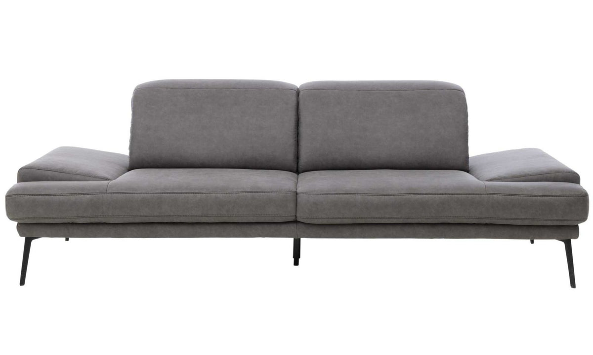 Interliving Serie 4460 – Zweisitzer-Sofa Stoff Dunkelgrau