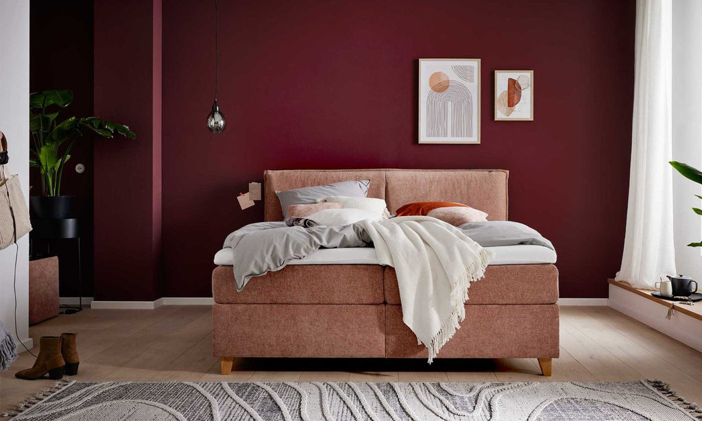 Boxspringbett Serie 1420 in Siena