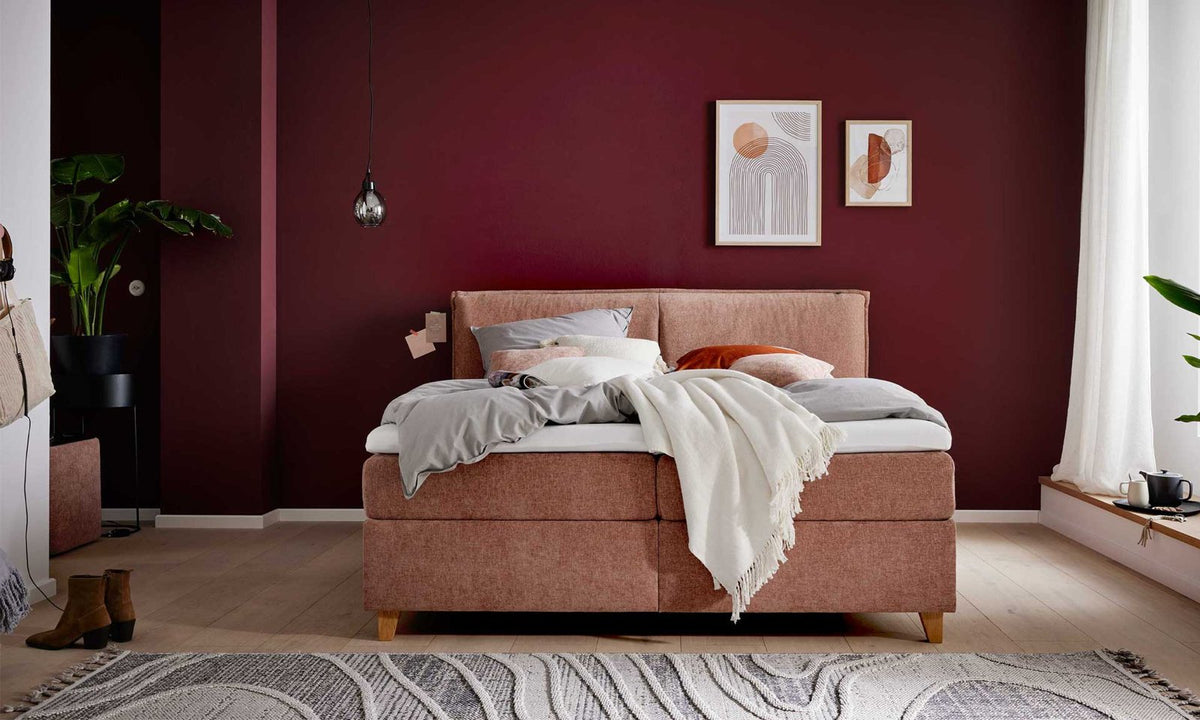 Boxspringbett Serie 1420 in Siena