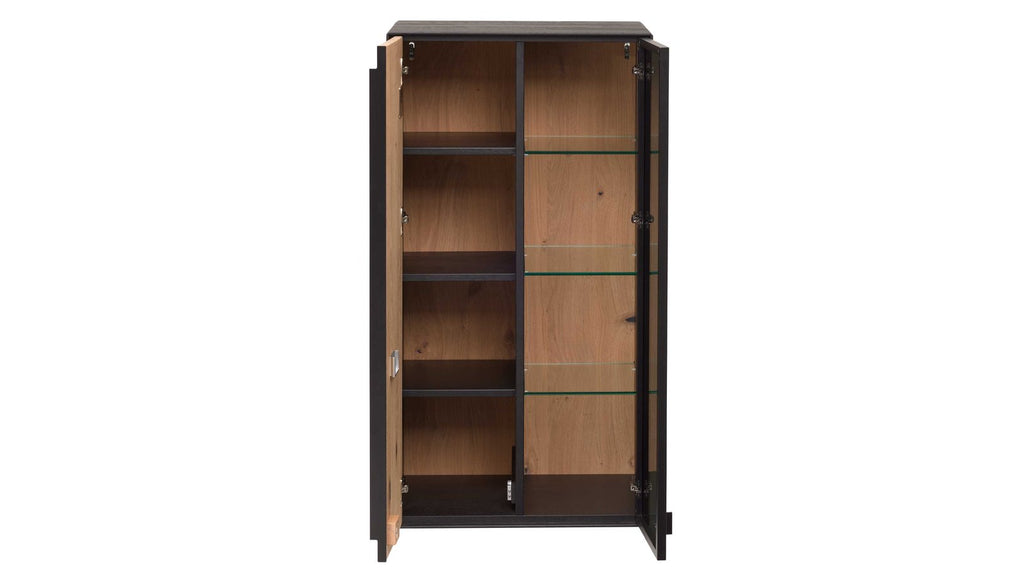 Interliving TV-Board mit Hängevitrine Serie 2033 in Asteiche