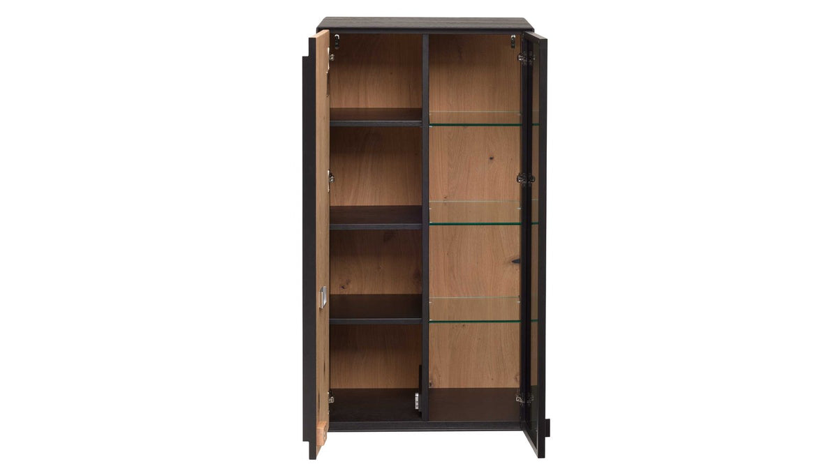 Interliving TV-Board mit Hängevitrine Serie 2033 in Asteiche