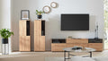 Interliving Wohnwand Balkenbuche