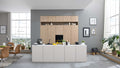 Interliving Küche Serie 3085 – Griffloses Holzdekor