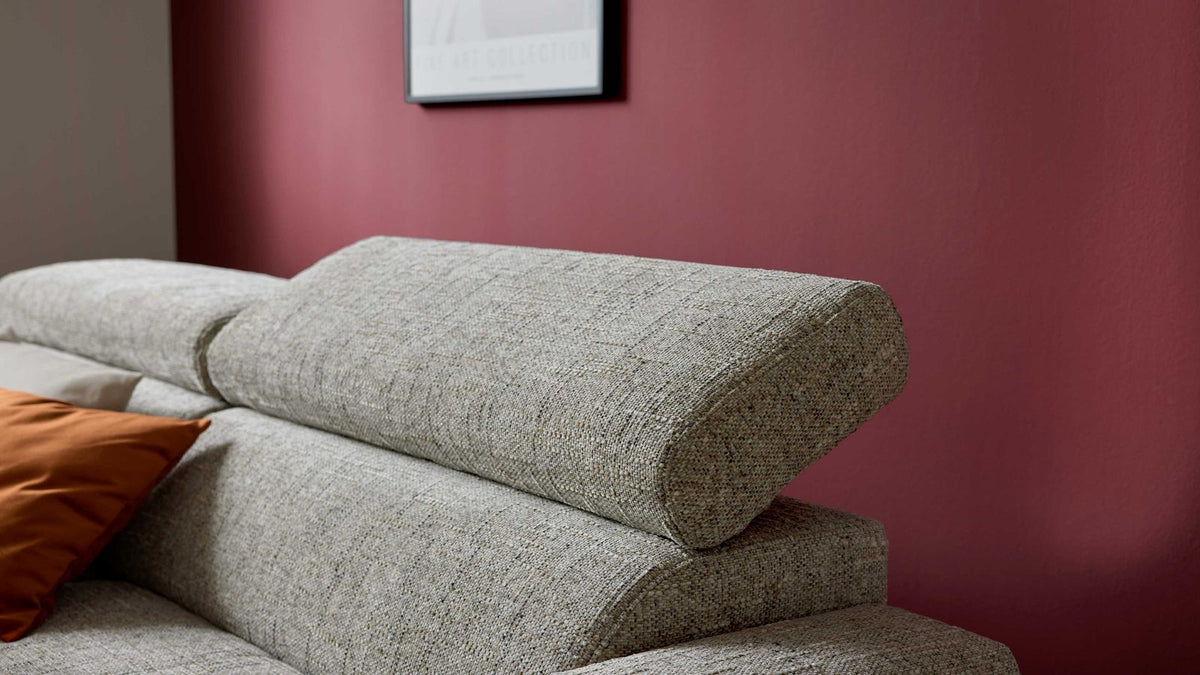 Interliving Serie 4420 – Ecksofa Stoff Beige
